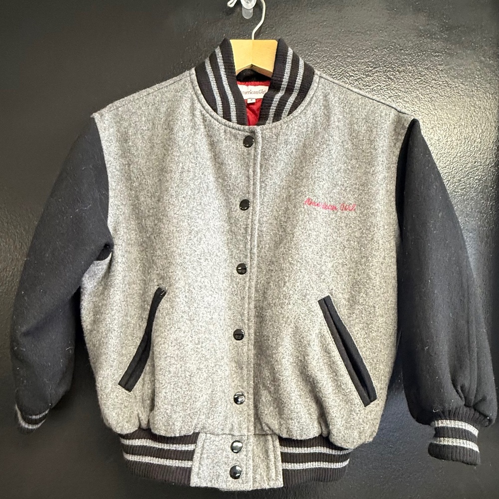 American Girl Vintage Varsity Style Jacket. Size Small.